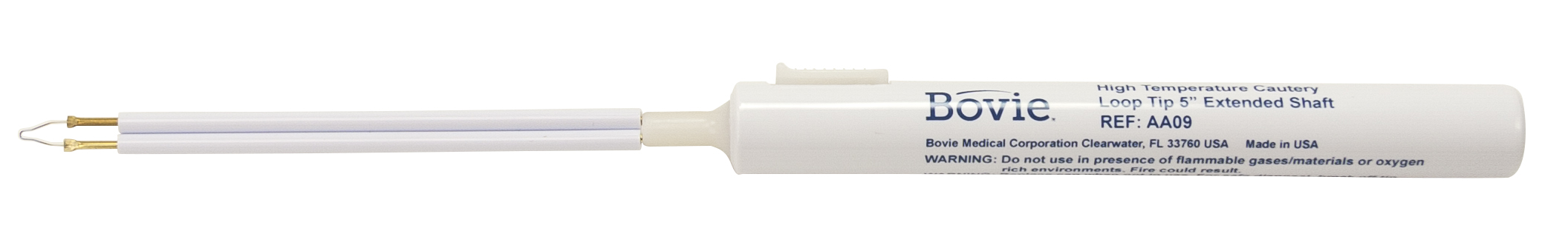 Bovie® Einweg Kauter High Loop Spitze extra langer Schaft