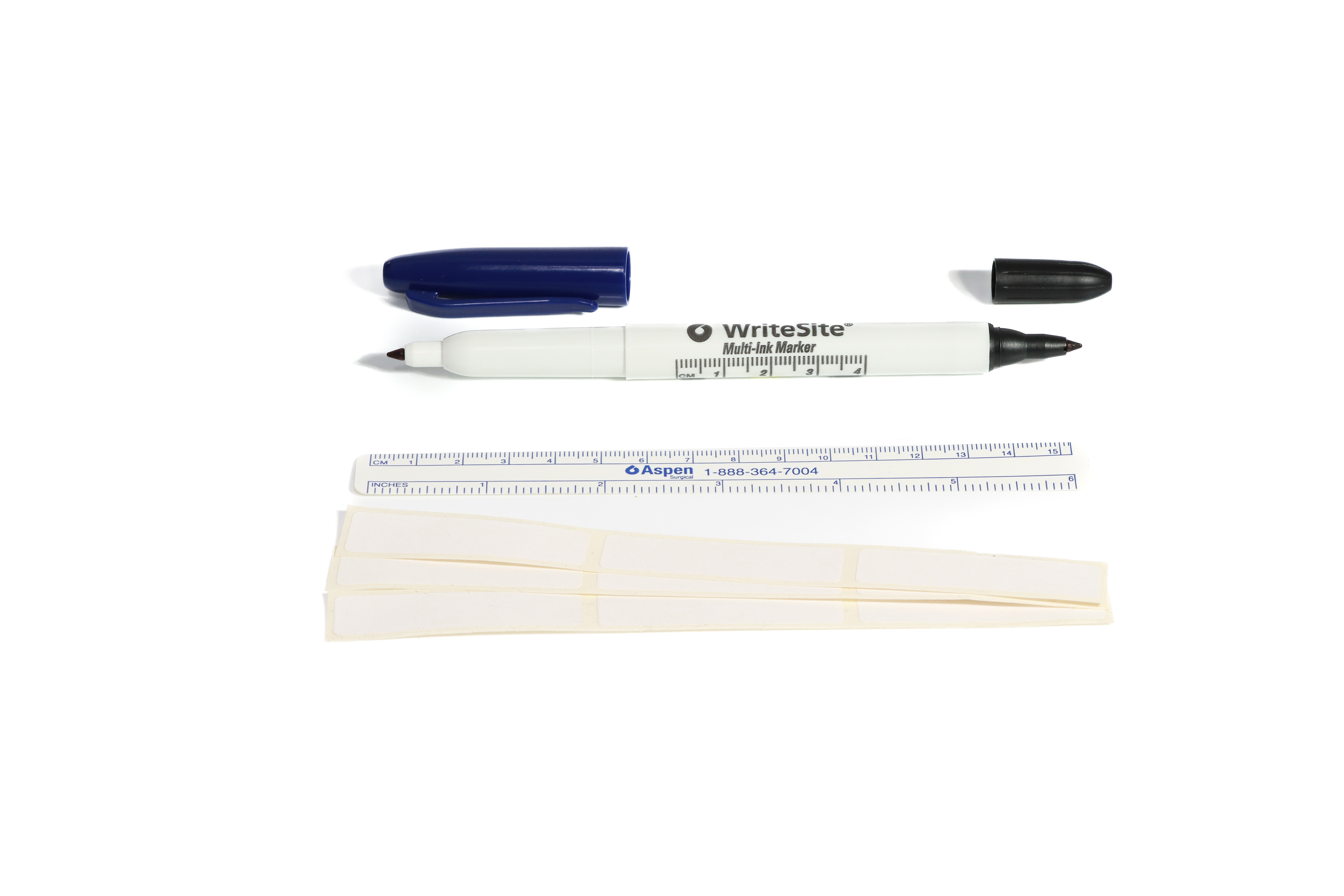 Hautmarkierstift Writesite® Multi Ink mit Lineal
