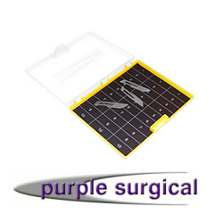 Nadel und Klingensammler, Magnet, 30 Zählfelder groß