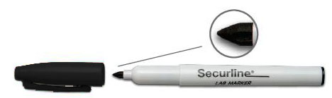 Lab Marker Schwarz