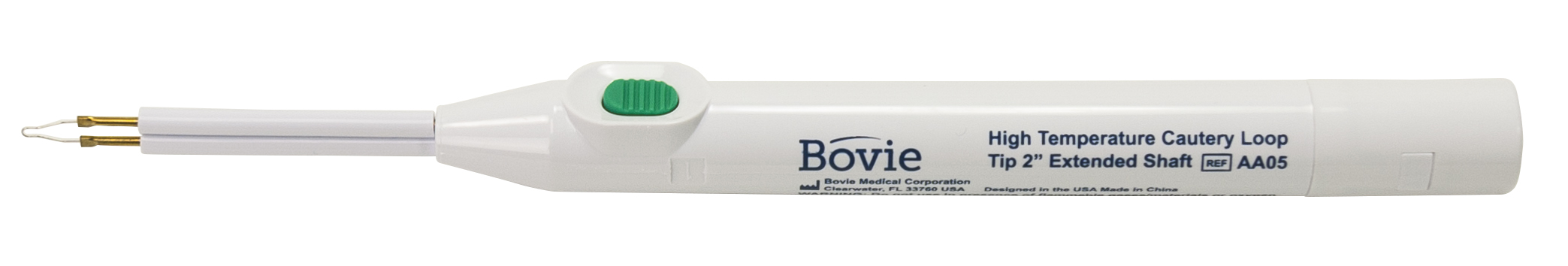 Bovie® Einweg Kauter High Loop Spitze langer Schaft