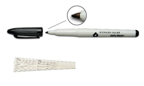 Allzweck Marker, Standrad Tip, 9 Label, unsteril