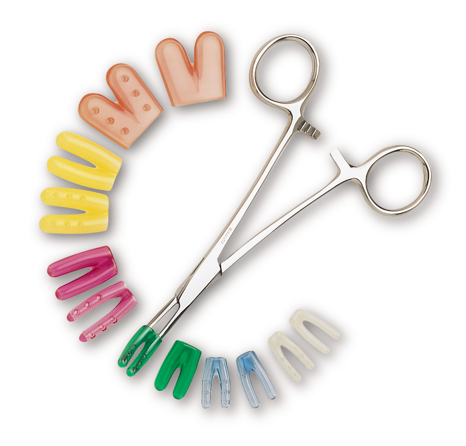 Duo Guard Instrumentenspitzenschutz weiß getönt, belüftet