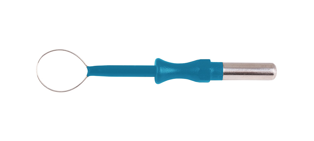 Schlingen Elektrode Edelstahl kurz 10mm