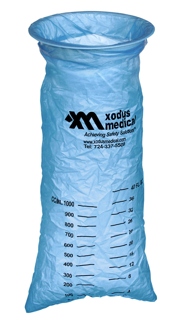 Emesis Bag blau (1000ml)