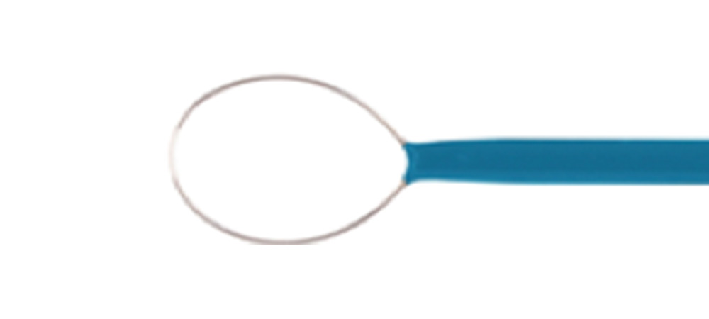 Schlingen Elektrode Edelstahl lang 10mm