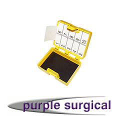 Nadel und Klingensammler, Magnet + Schaumstoff, 10 Zählfelder w/BR small